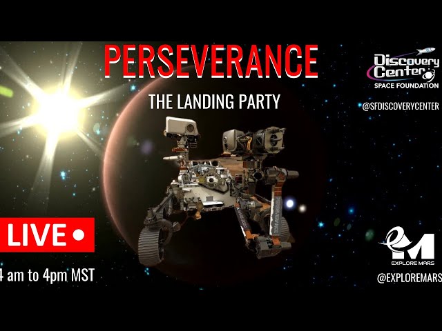 🔴 LIVE: Perseverance, The Landing Party!