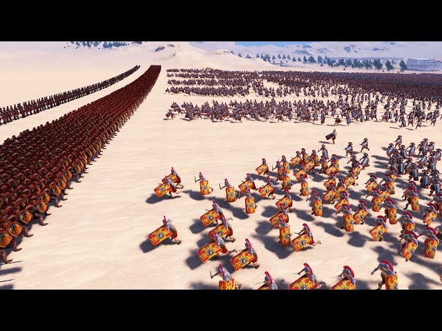 Spartans & Archer Vs Roman Legion Ultimate Epic Battle Simulator UEBS