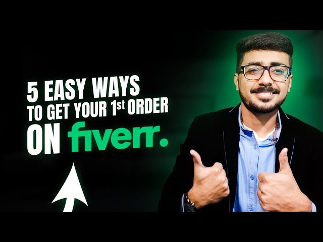 5 Easy Ways To Get Orders on Fiverr Get Your 1st Order Easily | Get Orders on Fiverr | HBA Services