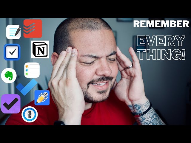 My Second Brain - the MOST productive apps that help me remember everything!