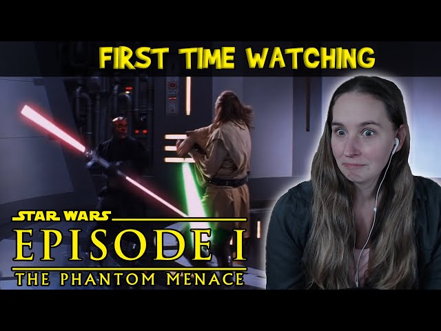 DARTH MAUL is awesome!  Star Wars Episode 1 - The Phantom Menace | First Time Watching