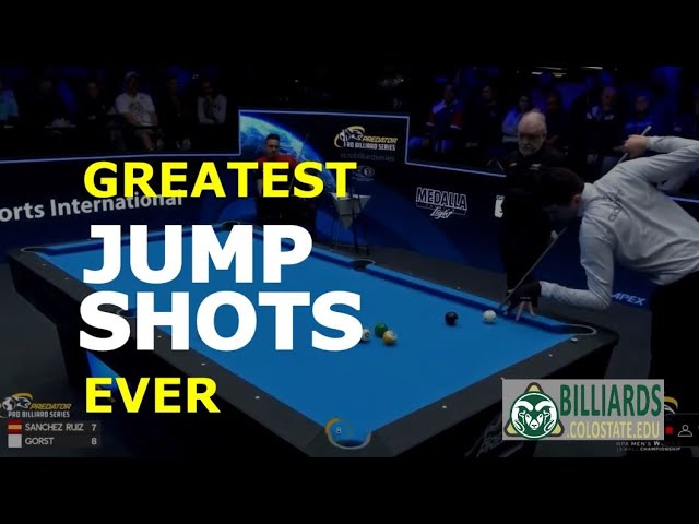 Greatest JUMP SHOTS of All Time in Pro Pool Tournament Matches
