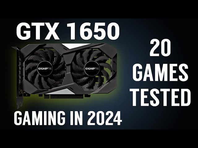 Nvidia GTX 1650 in 2024 | Test in 20 Games
