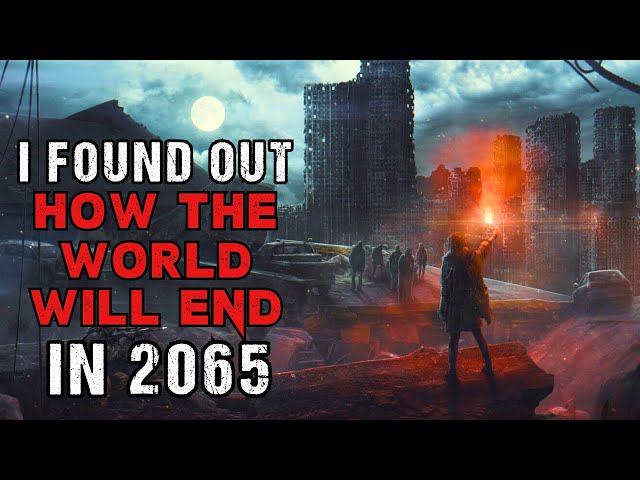 Sci-Fi Creepypasta "How The World Will End In 2065" | Apocalyptic Horror Story