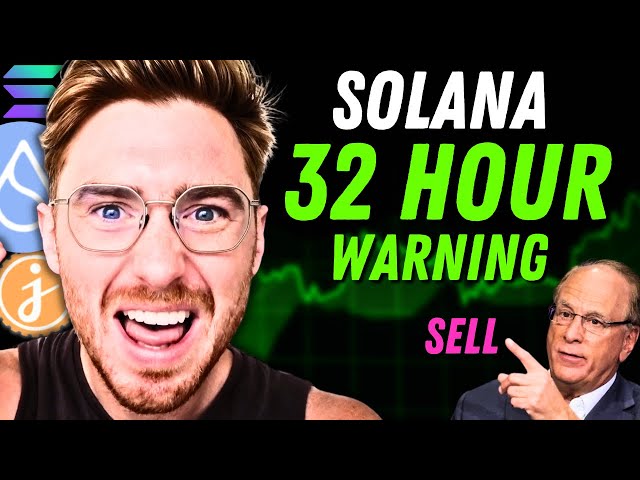 THIS IS HUGE!!!! SOLANA IS ABOUT TO FLIP!!!! (WE HAVE 32 HOURS LEFT)