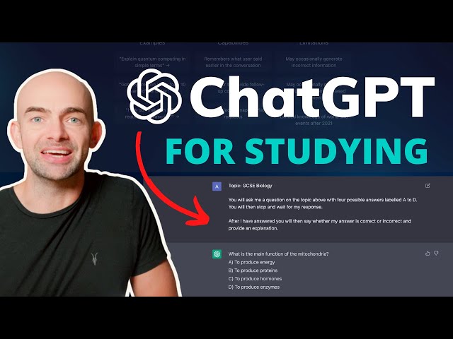 Learn Anything FASTER With ChatGPT (13 ChatGPT Prompts For Studying)