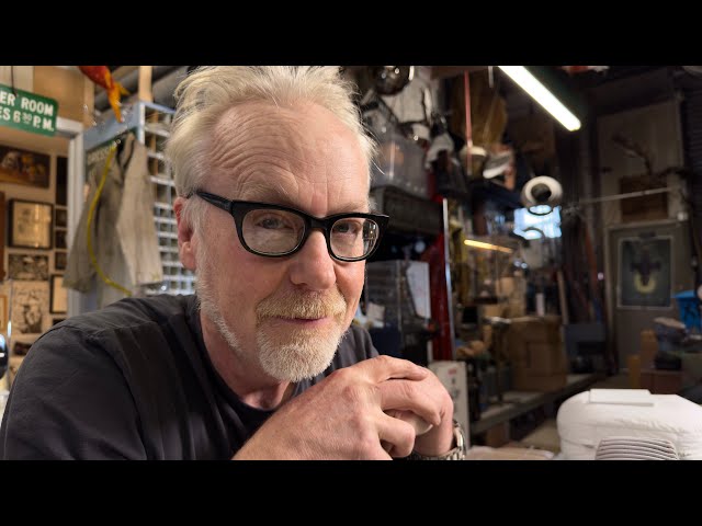 Adam Savage's Live Streams: Cooking, Cave Reorganization, Huxley and More