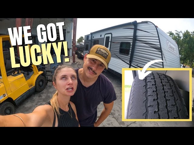 How we avoided a major RV tire blow out!