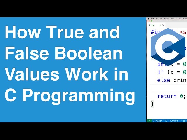 How True and False Boolean Values Work In C