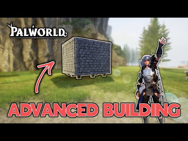NEW GAME CHANGING Building Trick For Connecting Foundations | Palworld Advanced Base Building Guide
