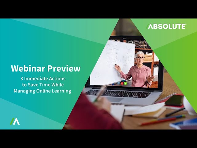 3 Immediate Actions to Save Time While Managing Online Learning | Webinar Preview
