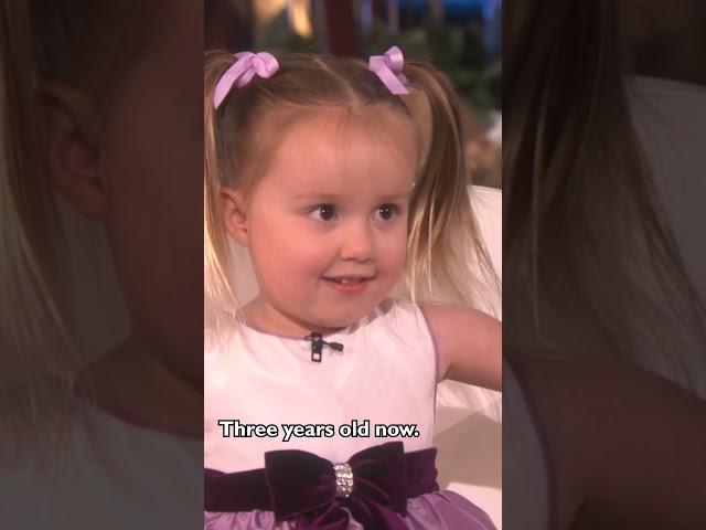 Adorable 3-Year-Old Periodic Table Expert Brielle #ellen