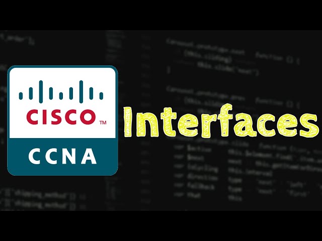 Free CCNA Training Course | Part 2 - Interfaces