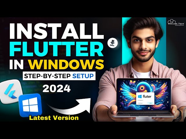 Flutter INSTALLATION in Windows [FULL SETUP] | How to Install Flutter on Windows in 2024