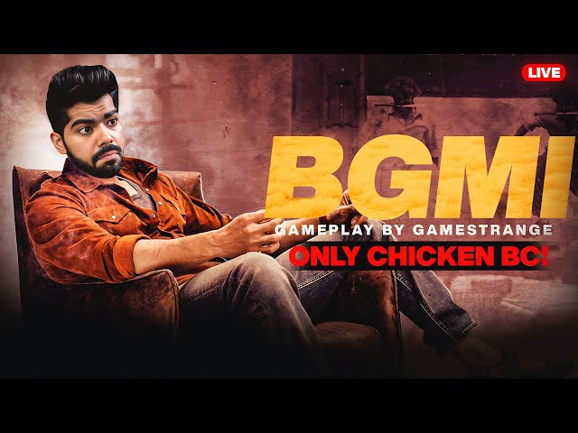 BGMI Live | Aaj Only Chicken! (Day 9/30) #shorts #live #bgmi