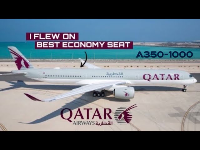 QATAR AIRWAYS A350-1000 + Lounge 🇶🇦 Doha to Paris 🇫🇷 [FULL FLIGHT REPORT]