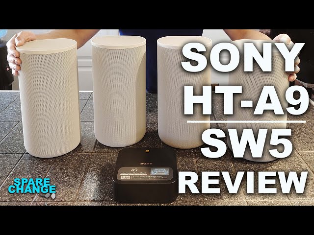 SONY HT-A9 & SW5 Home Theater Review & Setup | A Sony A80J As a Center Channel?