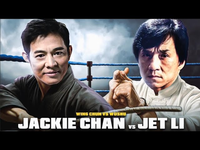 Jackie Chan vs Jet Li | Wing Chun vs Wushu