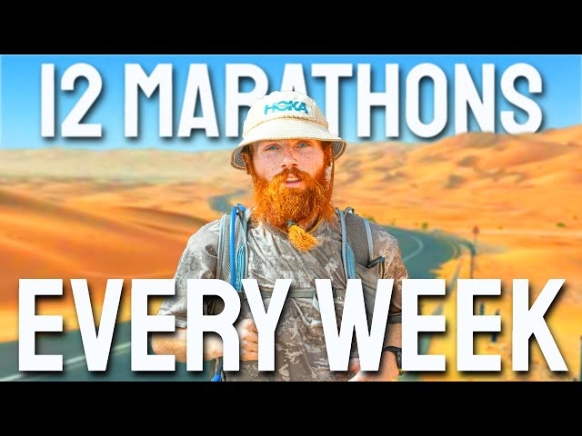 I ran 12 marathons in 7 days in the SAHARA DESERT 🇩🇿