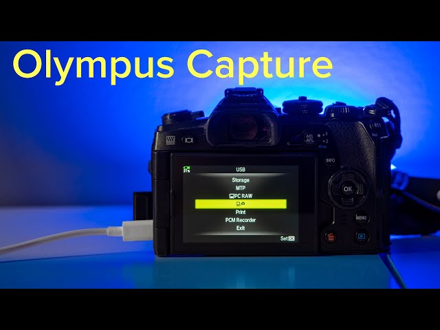 Olympus Tethered Shooting - Olympus Capture