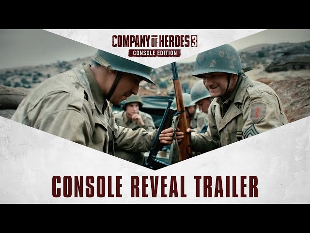 Company of Heroes 3 - Console Reveal Trailer [PEGI]