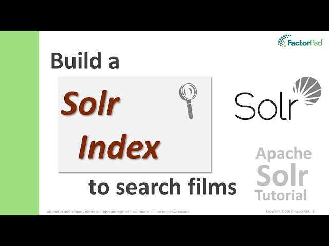 Solr Index - Learn about Inverted Indexes and Apache Solr Indexing