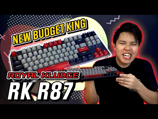 New Budget King?! - Royal Kludge RK R87, 80% Mechanical Keyboard Full Review