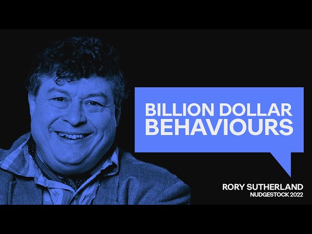 Billion dollar behaviours – Rory Sutherland