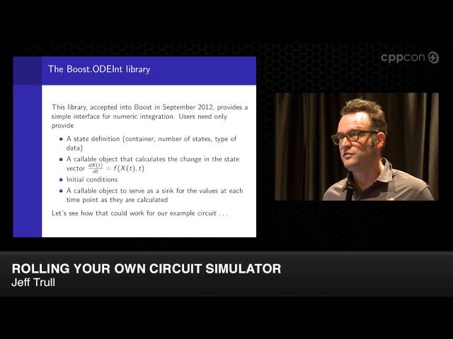 CppCon 2014: Lightning Talks - Jeff Trull "Rolling Your Own Circuit Simulator"