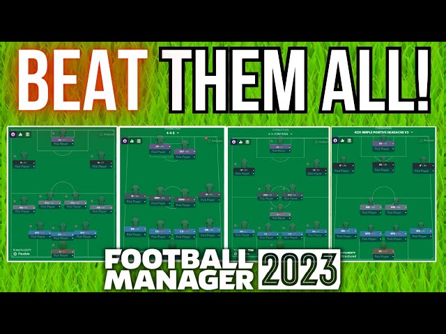 How to DESTROY All The Popular Formations in FM23! (Works For FM24)