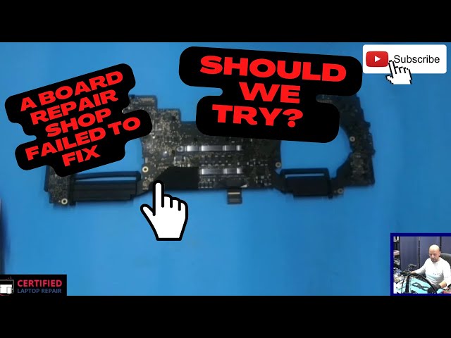 MacBook pro A2251 2020 T2 chip motherboard repair coming from another shop