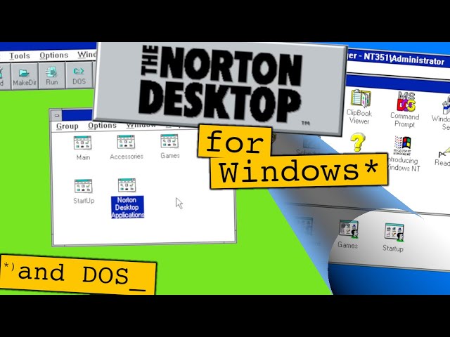 How the Norton Desktop made Windows 3.1 usable!