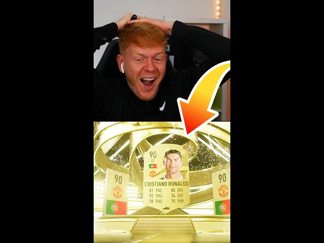 I PACKED CR7 and it broke my PS5 - FIFA 23 #shorts