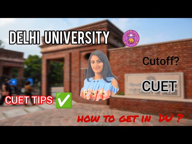 How to get in Delhi University | DU
