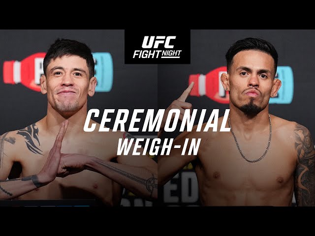 UFC Mexico: Ceremonial Weigh-In