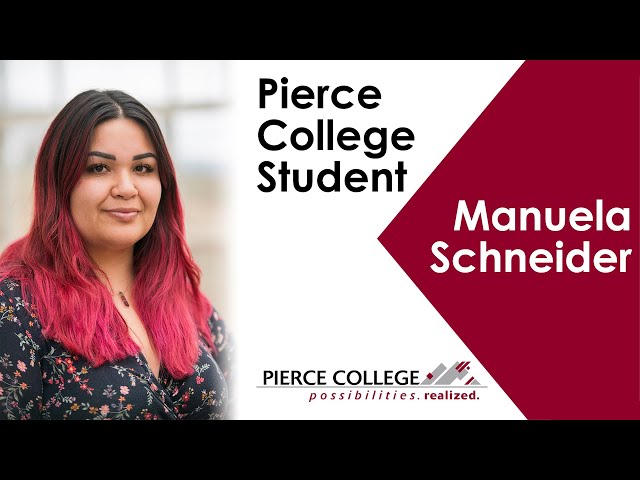 Manuela Schneider - Pierce College Student