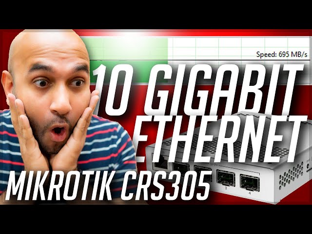 MikroTik CRS305 - FINALLY An Affordable 10 Gigabit Switch