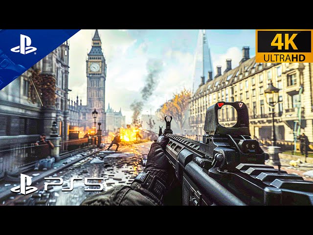 (PS5) London Has Fallen | Realistic Immersive ULTRA Graphics Gameplay [4K 60FPS HDR ] Call of Duty