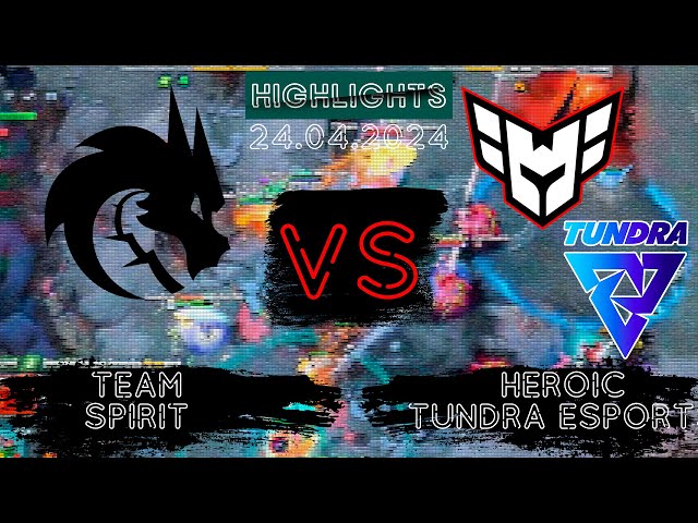 🟥ПЕРЕИГРОВКИ ЗА 2-5 МЕСТО | Team Spirit vs HEROIC vs Tundra Esports ESL One Birmingham | 24.04.2024