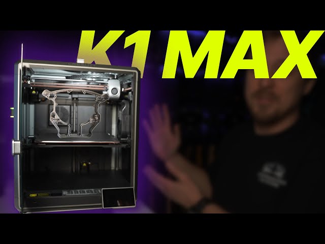 This is the 3D Printer I usually use | Creality K1 Max Review