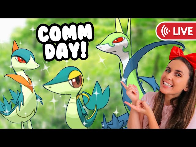 SHINY SNIVY COMMUNITY DAY - Pokémon GO
