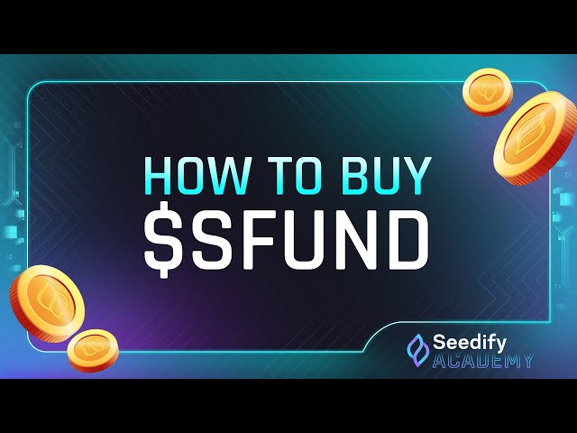 Seedify Academy: How to Buy SFUND