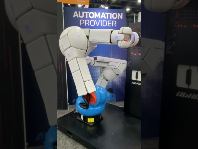 Snuggle an industrial robot!