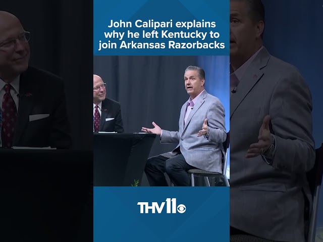 John Calipari explains why he left Kentucky to join Arkansas