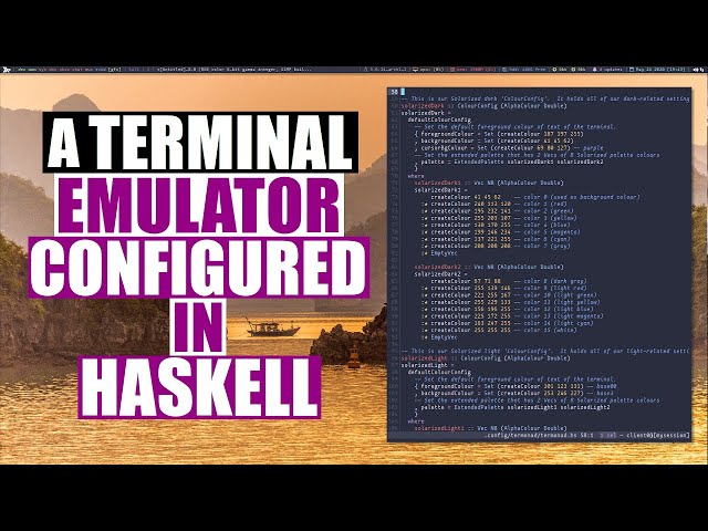 Termonad Is A Terminal Emulator Configurable In Haskell