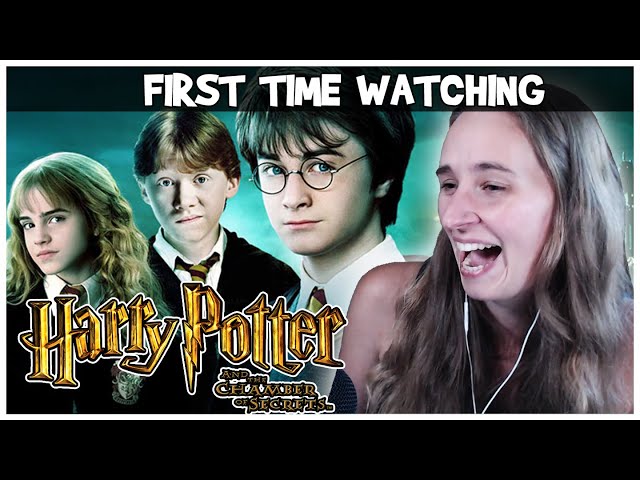 FIRST TIME WATCHING Harry Potter and the Chamber of Secrets *Movie Reaction*
