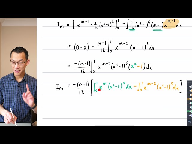 Recurrence Relation - worked example (2 of 2: Connecting the integrals)