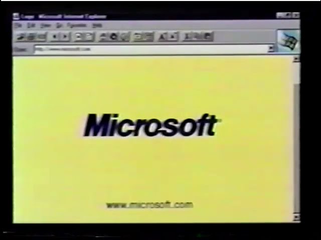 Internet Explorer 1.0 Commercial (1995)