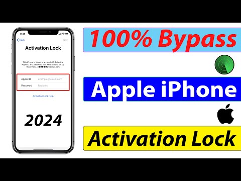 Apple iPhone Activation Lock || how to Free Unlock and Bypass iCloud 2024