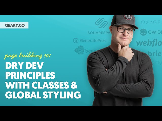 PB101: L08 - DRY Development With Classes & Global Styling